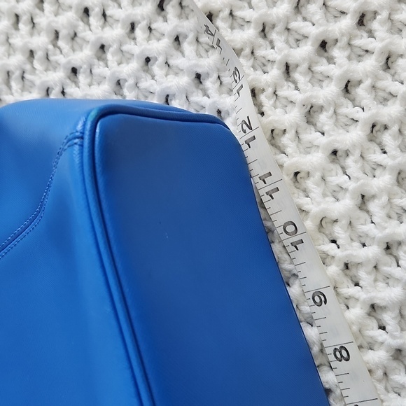 Coach large royal blue tote women hand bag - Picture 11 of 12